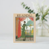 Oude lectuur, tekst wijzigen op ansichtkaart briefkaart (Staand voorkant)