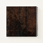 Oude lederen zien Aangepast recept Notitieboek (Achterkant)