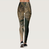 Oude Leggings van de gravemarkering Wooden (Achterkant)