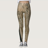 Oude Leggings van de gravemarkering Wooden (Voorkant)
