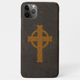 Oude leren kruisprint Case-Mate iPhone case