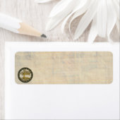 Oude levensboom etiket (Insitu)