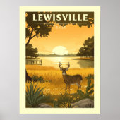Oude Lewisville Texas Poster (Voorkant)