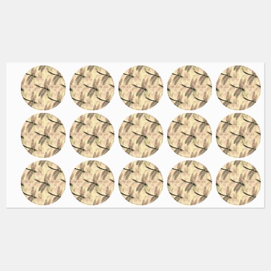 Oude Libelle Afdruk Labels (Vel)