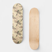 Oude Libelle Print  Persoonlijk Skateboard (Voorkant)