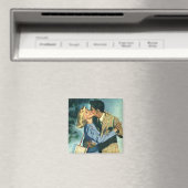 Oude liefde en romantiek, kerstdans magneet (Insitu (Vaatwasser))