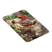 Oude liefde en romantiek, middelbare school gelief magneet (Rechterzijde)