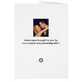 Oude liefde en romantiek, retro Hollywood-films (Achterkant)