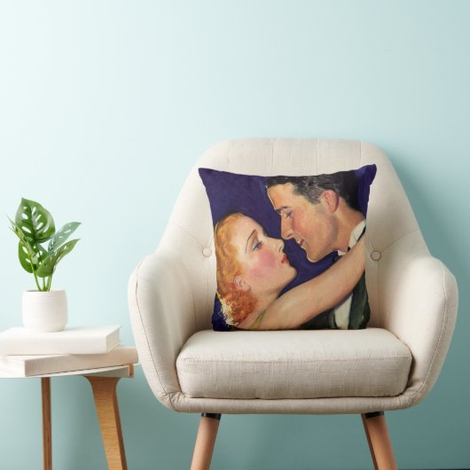 Oude liefde en romantiek, retro Hollywood-films Kussen (Stoel)