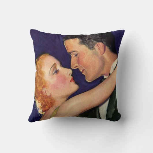 Oude liefde en romantiek, retro Hollywood-films Kussen (Achterkant)