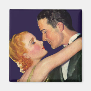 Oude liefde en romantiek, retro Hollywood-films Magneet