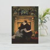 Oude liefde en romantiek, romantische open haard k (Staand voorkant)