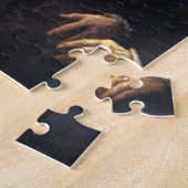Oude liefde en romantiek, romantische victoriaanse legpuzzel (Zijkant)