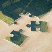 Oude liefde- en romantische foto, kinderen kussen legpuzzel (Zijkant)