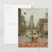 Oude liefde in New York Briefkaart (Voorkant / Achterkant)