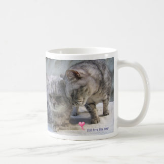 oude liefde ligt diep...mok katten koffiemok