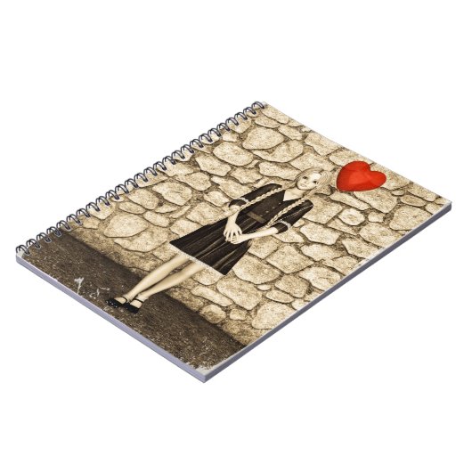 Oude liefde notitieboek (Linkerzijde)