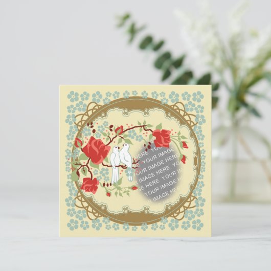 Oude liefde roest niet kaart (Staand voorkant)