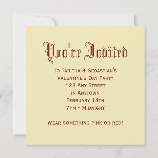 Oude liefde roest niet kaart (Achterkant)