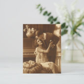 Oude liefde, romantiek, romantisch, bewaar de datu kaart (Staand voorkant)