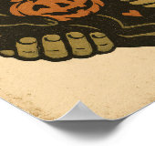 Oude liefde voor Halloween-monsters Poster (Hoek)