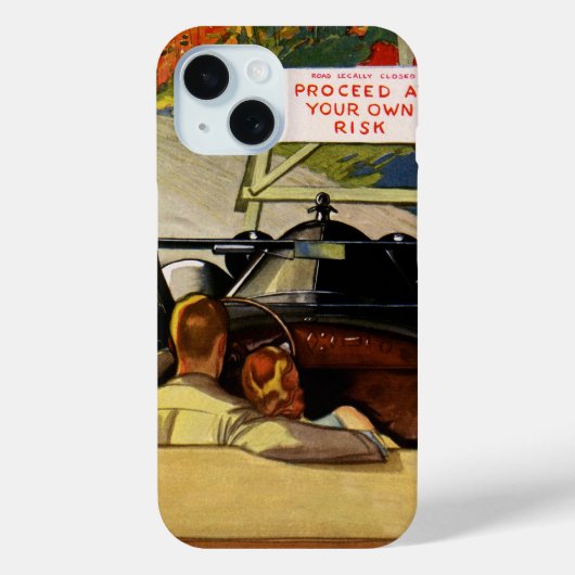 Oude liefde, weg afgesloten, ga verder op eigen ri Case-Mate iPhone case (Achterkant)