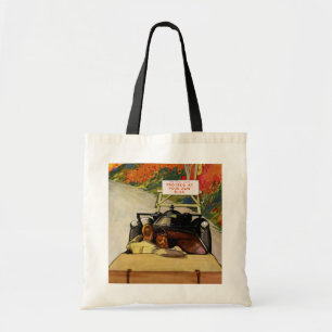 Oude liefde, weg afgesloten, ga verder op eigen ri tote bag