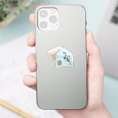 Oude liefdesbrief sticker (Telefoon)