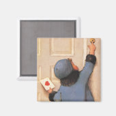 Oude liefdesbrief van Jessie Willcox Smith Magneet (Voorkant / Achterkant)