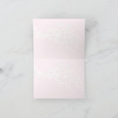 Oude Liefdesvogel Kersenbloesem Bruiloft Dank Je Bedankkaart (Binnen)