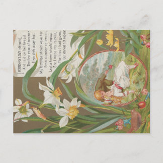 Oude lieflijke onschuldige Valentijn, Kate Greenwa Briefkaart