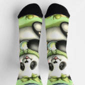 Oude lieve babypanda sokken (Top)