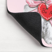 Oude lieve katten op Valentijnsdag, pluizige katje Muismat (Hoek)