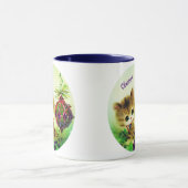 Oude lieve kitten mok (Midden)