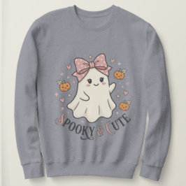 Oude lieve spookboog Halloween-afbeelding Trui