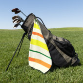 Oude lijnen golfhanddoek (Groen)