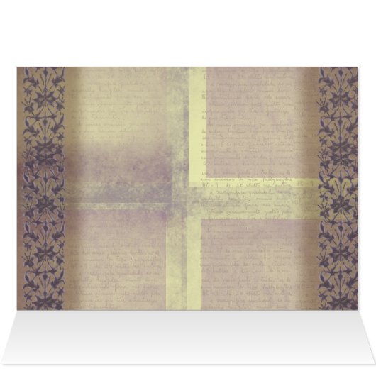 Oude lila en roze bloemen (Binnen Horizontaal (Boven))