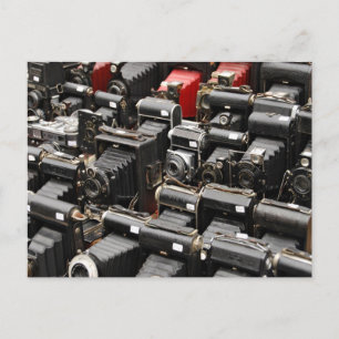 oude lineup camera briefkaart