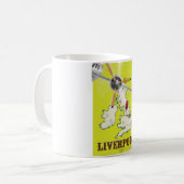 Oude Liverpool Reisposter Koffiemok (Voorkant links)