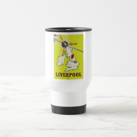 Oude Liverpool Reisposter Reisbeker (Center)