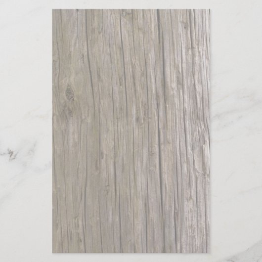 Oude log textuur briefpapier (Voorkant)