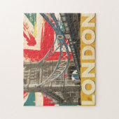 Oude Londense Poster Legpuzzel (Verticaal)