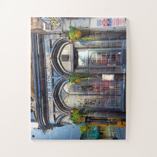 Oude Londense Pub Legpuzzel (Verticaal)