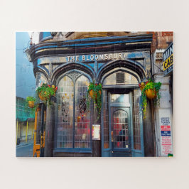 Oude Londense pubs. Legpuzzel