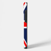 Oude Londense Rode Bus iPhone Hoesje (Linkerkant)