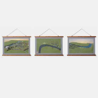 Oude Londense wandtapijten Hangend Wandkleed