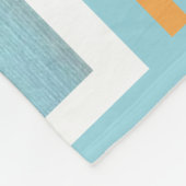 Oude Long Island Kaart Fleece Deken (Hoek)