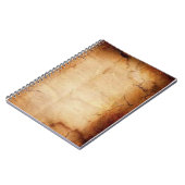 Oude  look voor spirale laptop notitieboek (Linkerzijde)