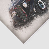 Oude  loskoppeling van vrachtwagens tissuepapier (Detail)