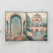 Oude Lotusvijver Rustic Indiaas Paleis Bruiloft (Binnen)